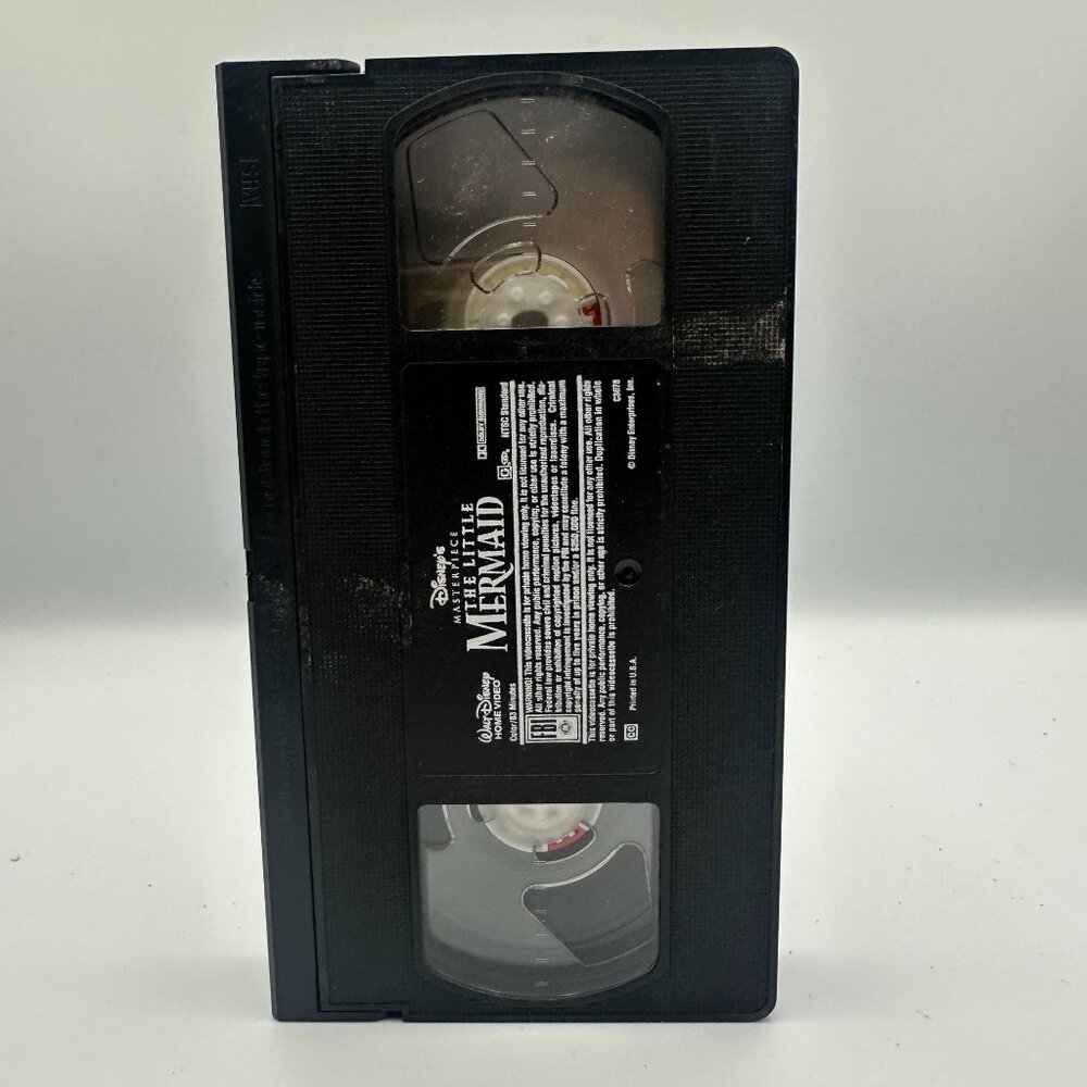 Disneys The Little Mermaid VHS Tape 1989 Black Diamond Edition Pre-Owned